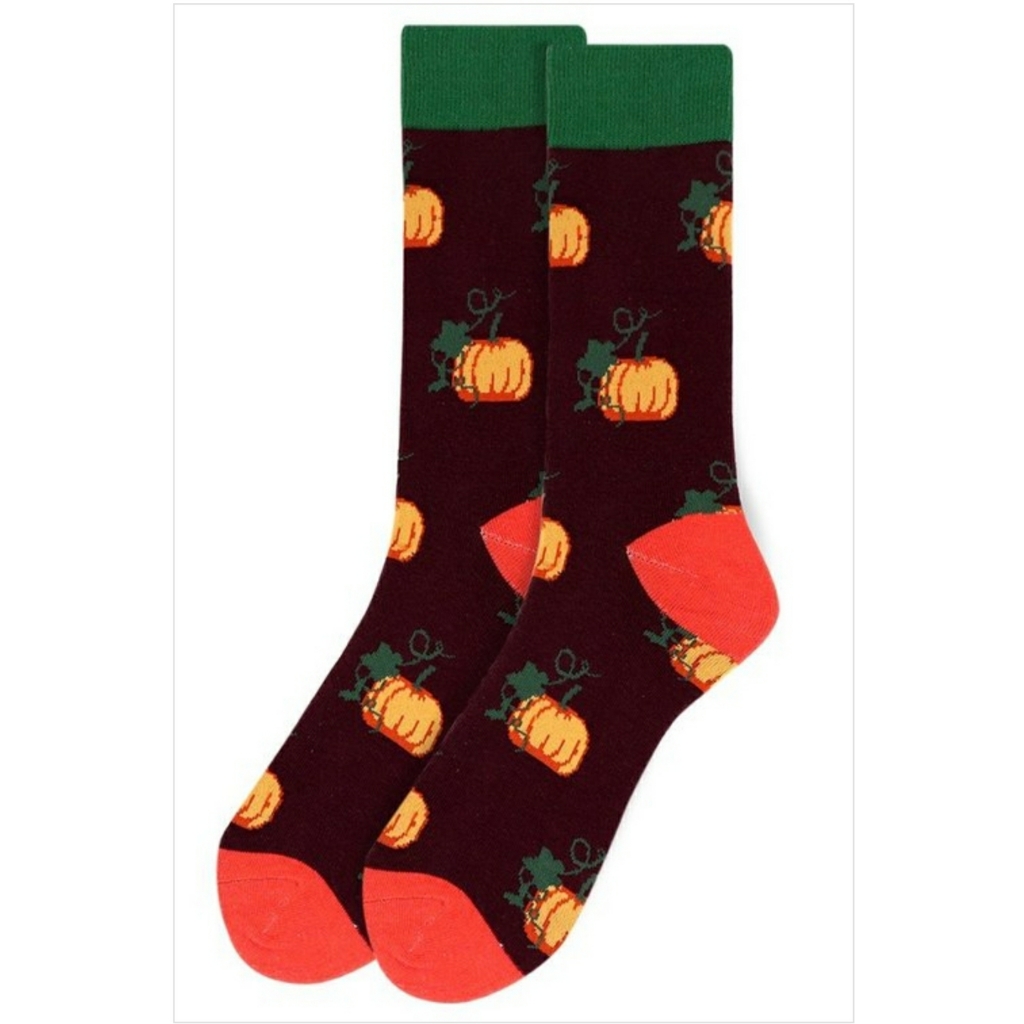 Pumpkin Socks